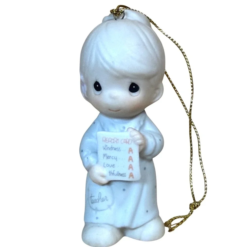 Precious Moments You're A Number One In My Book‎ Teacher Ornament Enesco 100234